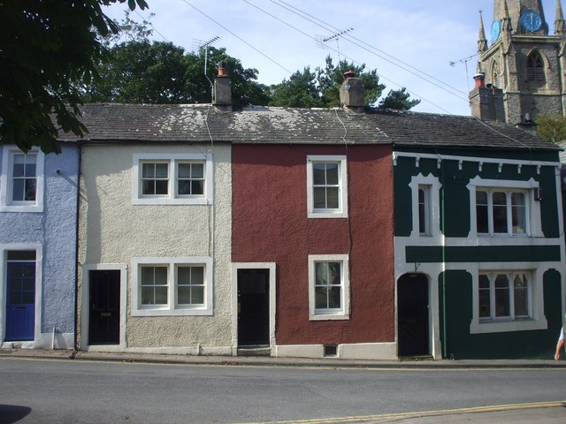 Terraced houses, Kirkgate, Cockermouth