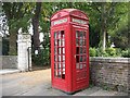 Telephone kiosk, Old Road