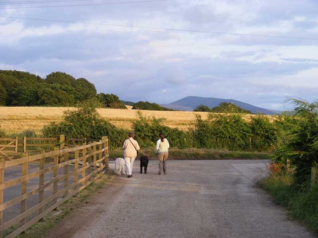 Cormiston hill top seen from Quothquan