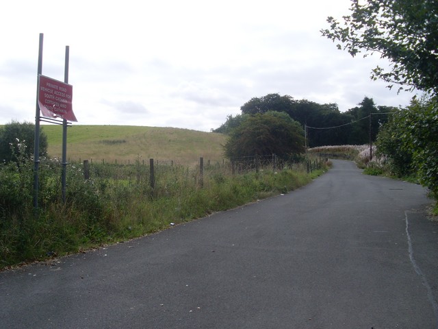 Private road to South Cathkin Farm
