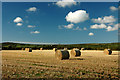 Straw bales near Tremayne