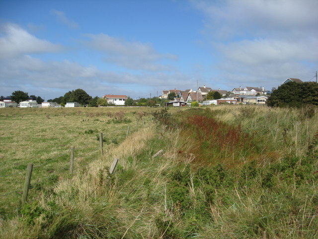 Anderby Creek - Footpath View © Alan Heardman :: Geograph Britain and ...