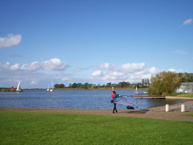 Yachts returning to moorings after sailing in Lough Neagh, 2.