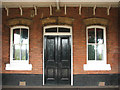 Lingwood station - entrance into station building from platform