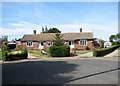 Bungalows at the end of New Road