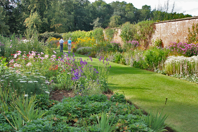 The walled garden, Normanby Hall © Peter Church :: Geograph Britain and ...