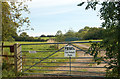 Entrance from unclassified road to Old Potash Farm