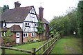 Brickyard Cottage and bridleway