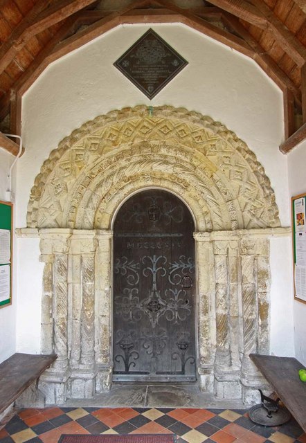 All Saints, Chedgrave, Norfolk - Doorway