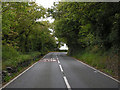 The A483 east of Abertafol