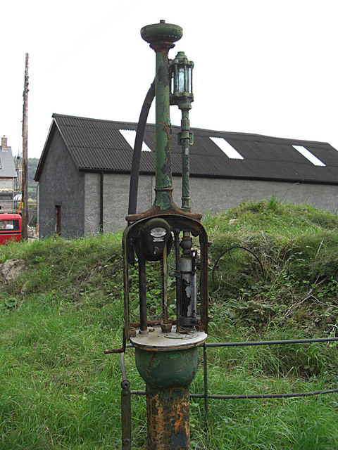 An old petrol pump © michael ely :: Geograph Britain and Ireland