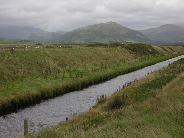Morfa Gwyllt drainage channel