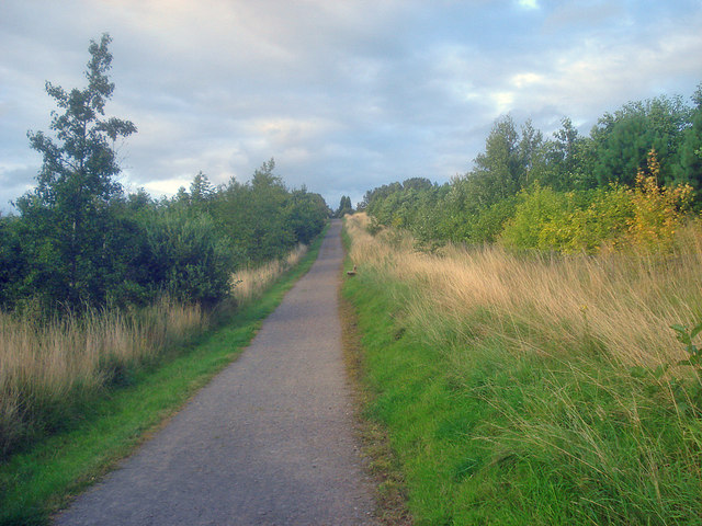 Path through the Sence Valley Forest Park