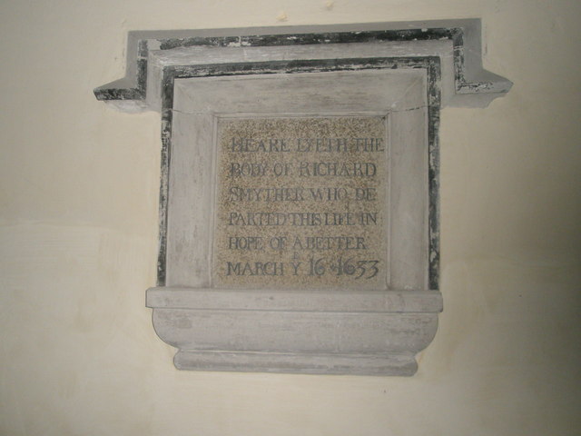 Memorial in the south transept at All Saints, East Meon (1)