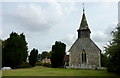 View of the west end of All Saints church, Chillenden