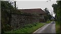 Wall at Woodgate Farm on Tote Lane near Stedham