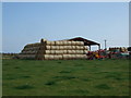 Hay bales at Huttoft