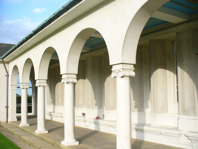 Cloister at the Air Forces Memorial