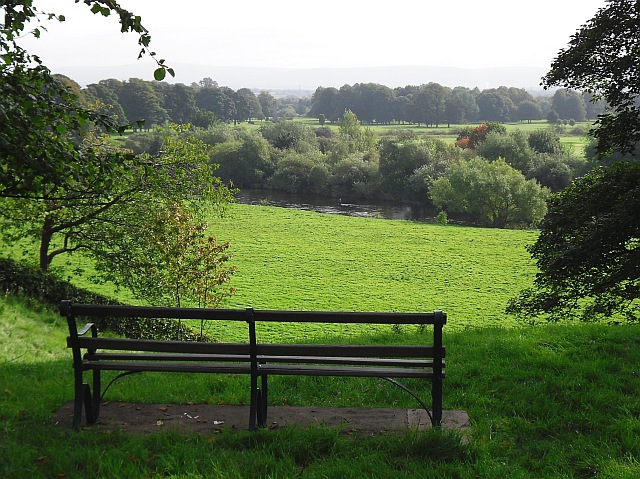 Bench with a view, Rickerby Park