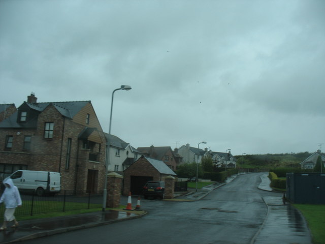 Housing estate off the A4 at Ballygawley