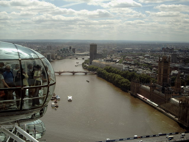 The Thames from the London Eye