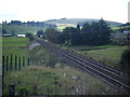 Railway lines south of Closeburn.