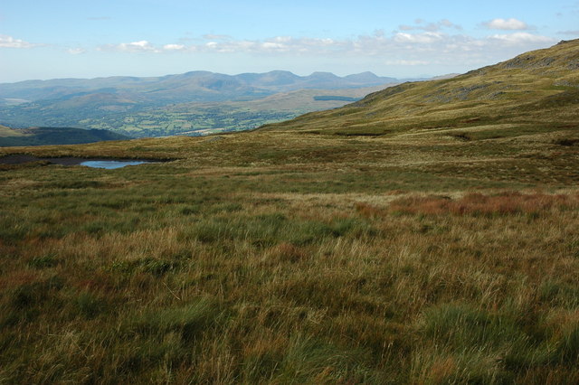 The Rhinogs viewed from Drws Bach