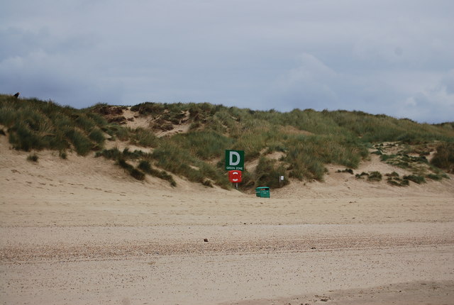 Meeting point D, Camber Sands
