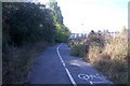 Footpath and cyclepath to B and Q Store