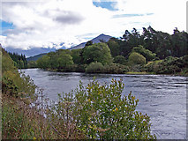 NN6658 : River Tummel, Kinloch Rannoch by Richard Dorrell