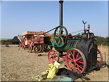 TF0109 : Threshing tackle, Little Casterton by Michael Trolove