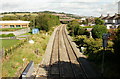 Main line north from Bank Street bridge