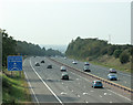 ST7077 : 2009 : M4 Motorway westbound by Maurice Pullin