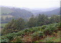 Cwm Irfon on a misty afternoon, Powys