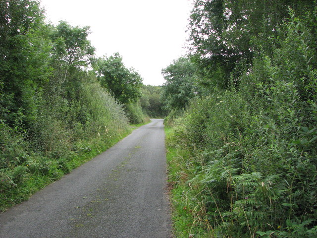 Country road near Thorn Lough