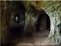 SJ5729 : The Grotto, Hawkstone Park by Chris Gunns