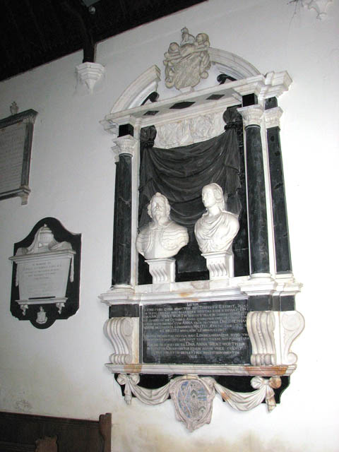 St Mary's church - the Wentworth monument