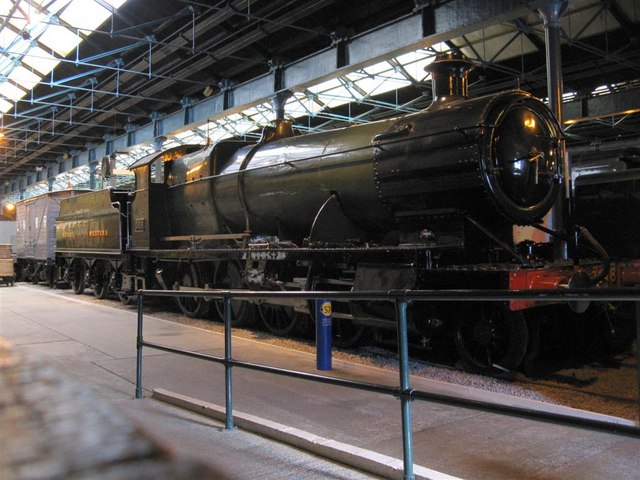 GWR 2-8-0 locomotive at the National Railway Museum