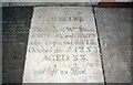 St Margaret, Ditchling, Sussex - Ledger slab