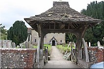 TQ2913 : St John the Baptist, Clayton, Sussex - Lych gate by John Salmon