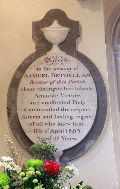 St John the Baptist, Clayton, Sussex - Wall monument