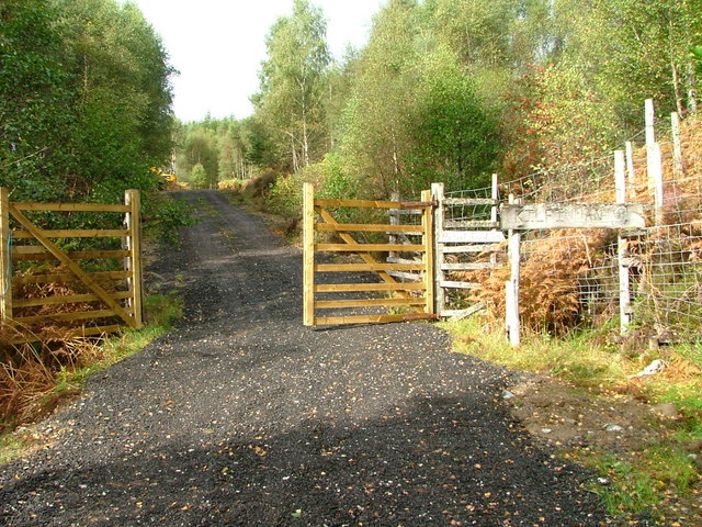 New gate and resurfaced track