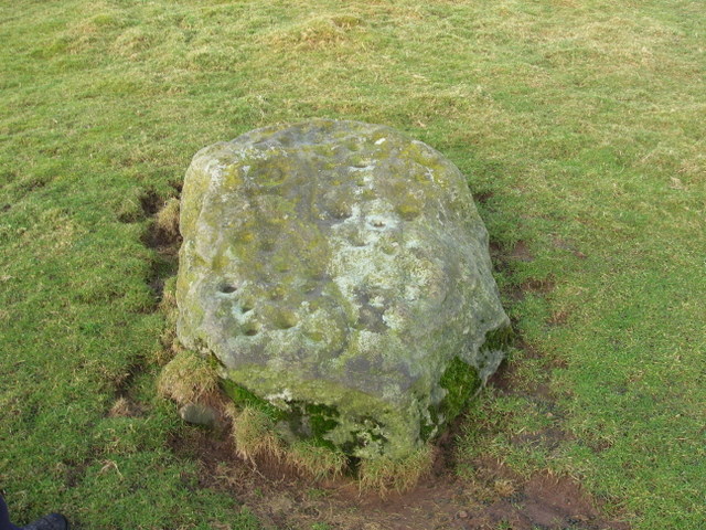 Cup marked rock - Blackhill