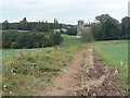 Footpath on Castle Hill