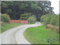 The Gaer Farm entrance