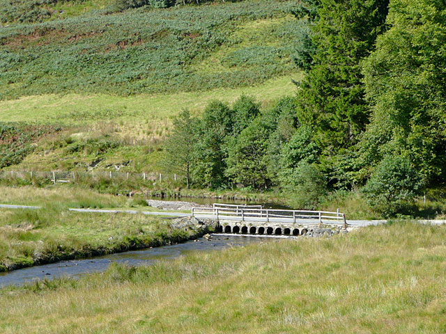 Irish Bridge in upper Cwm Irfon, Powys