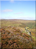 SH9620 : High cairn above Hafod Fudr by Richard Law