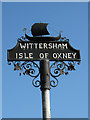 TQ9027 : Wittersham Village Sign by Oast House Archive