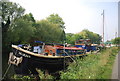 Marjan moored on the Medway