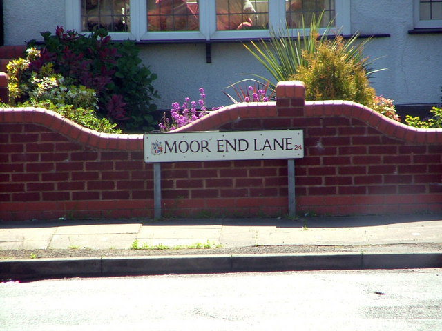 Moor End Lane, Erdington, Birmingham.